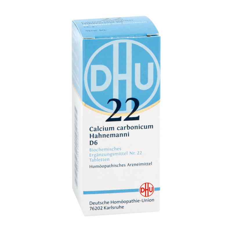 Biochemie Dhu 22 Calcium carbonicum D6 Tabletten 80 stk von DHU-Arzneimittel GmbH & Co. KG PZN 01196330