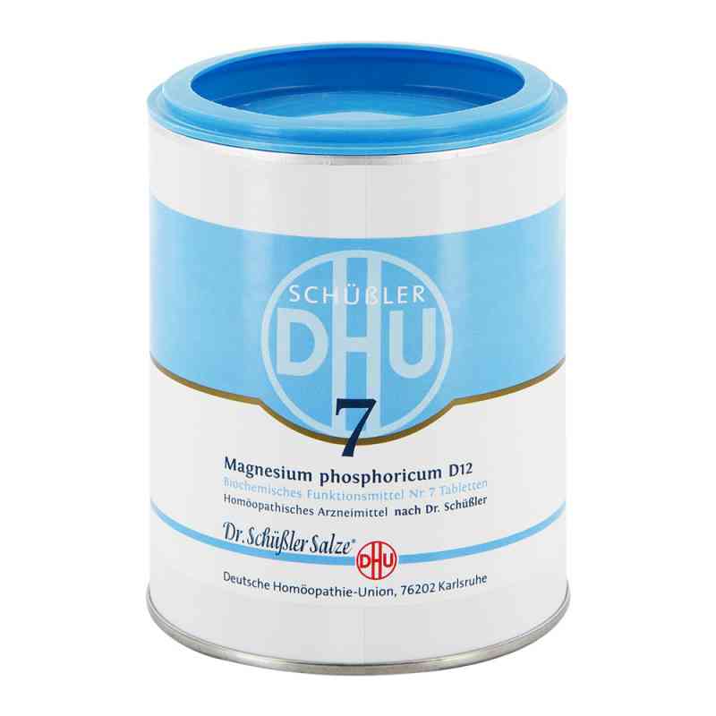 Biochemie Dhu 7 Magnesium phosphoricum D12 Tabletten 1000 stk von DHU-Arzneimittel GmbH & Co. KG PZN 00274401