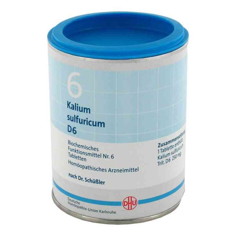 Biochemie DHU Schüßler Salz Nummer 6 Kalium sulfuricum D6 1000 stk von DHU-Arzneimittel GmbH & Co. KG PZN 00274281