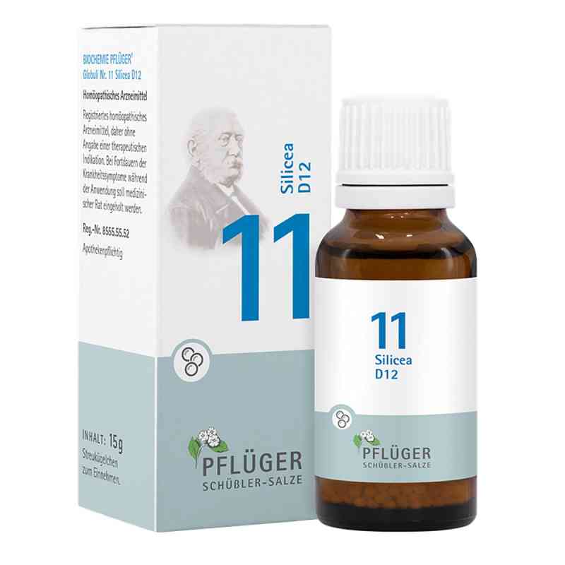 Biochemie Pflüger 11 Silicea D12 Globuli 15 g von Homöopathisches Laboratorium Alexander Pflüger Gmb PZN 17278248