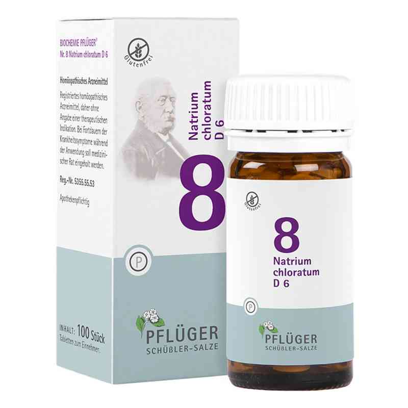 Biochemie Pflüger 8 Natrium chloratum D6 Tabletten 100 stk von Homöopathisches Laboratorium Alexander Pflüger Gmb PZN 06319375