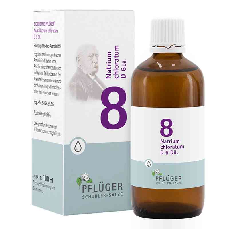 Biochemie Pflüger 8 Natrium chloratum D6 Tropfen 100 ml von Homöopathisches Laboratorium Alexander Pflüger Gmb PZN 06324643