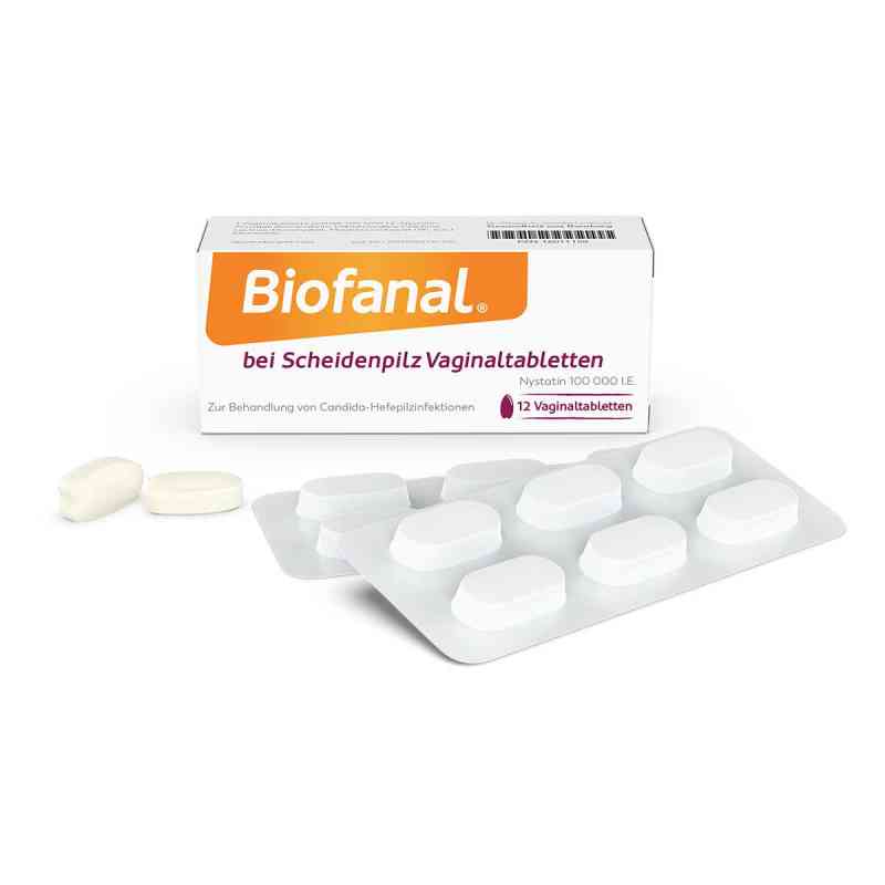 Biofanal bei Scheidenpilz 100 000 I.e. Vaginaltabletten 12 stk von Dr. Pfleger Arzneimittel GmbH PZN 16011158