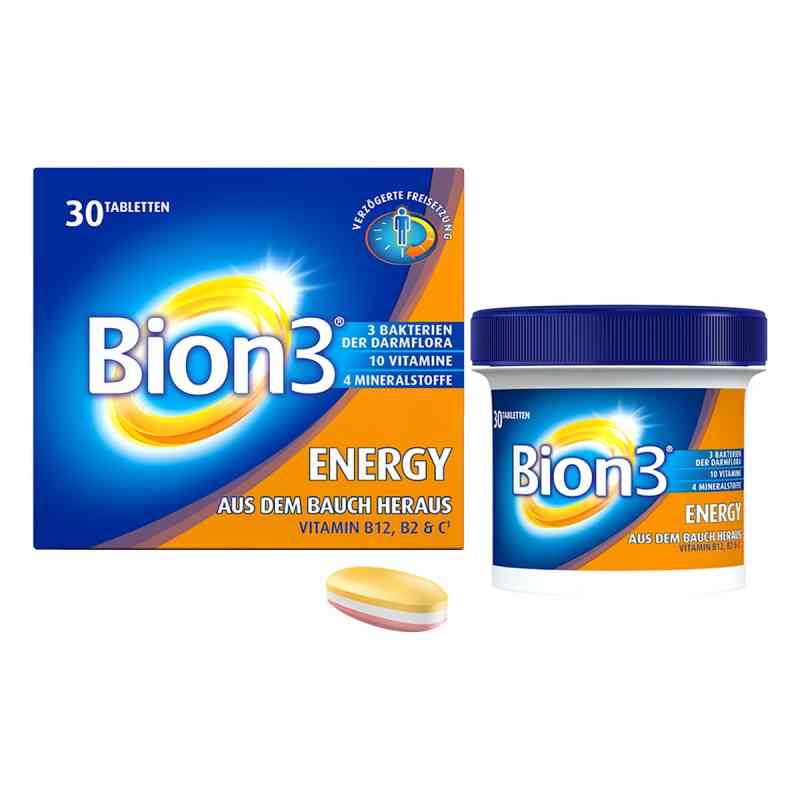 Bion3 Energy Tabletten 30 stk von WICK Pharma - Zweigniederlassung PZN 18010737