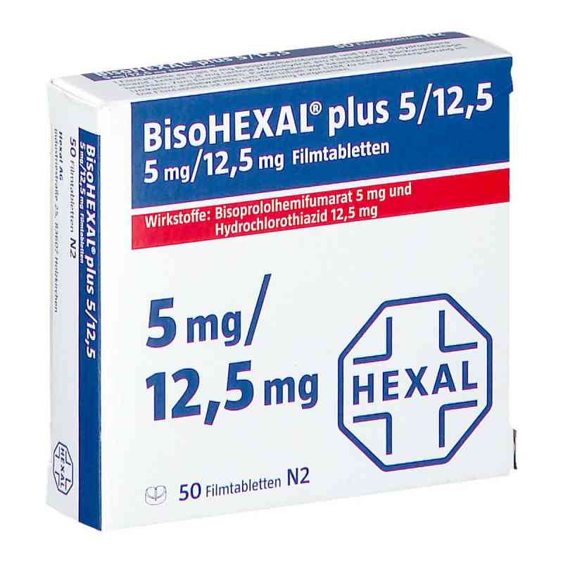 BisoHEXAL plus 5/12,5 50 stk von Hexal AG PZN 02426619