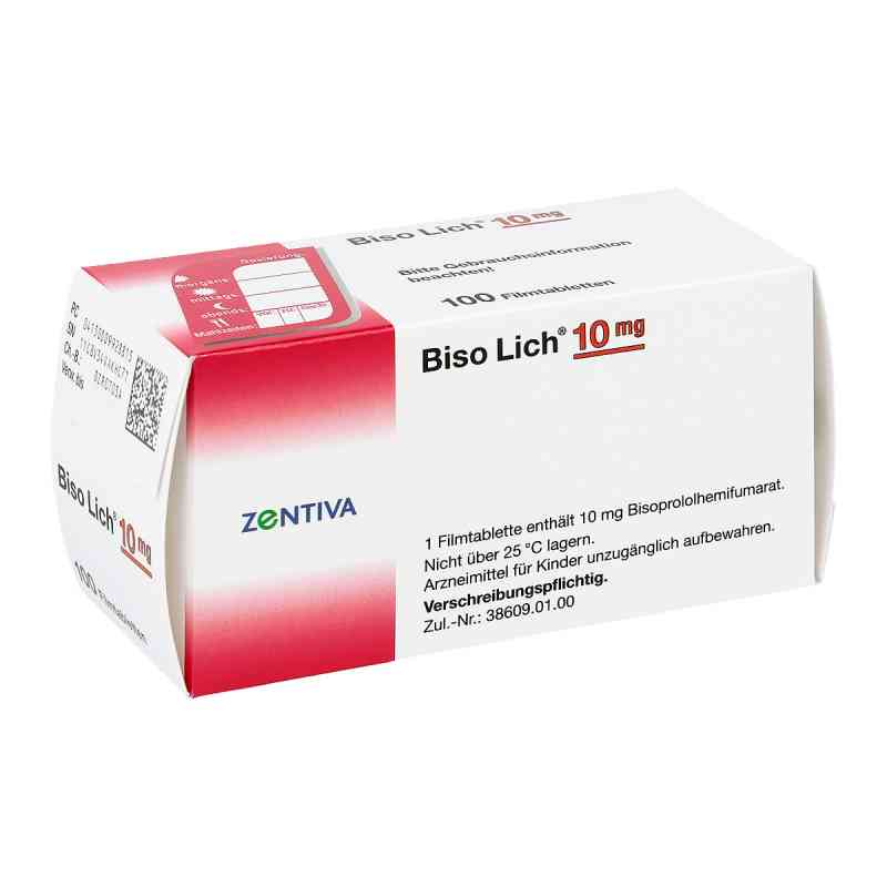 BisoLich 10mg 100 stk von Zentiva Pharma GmbH PZN 00992881
