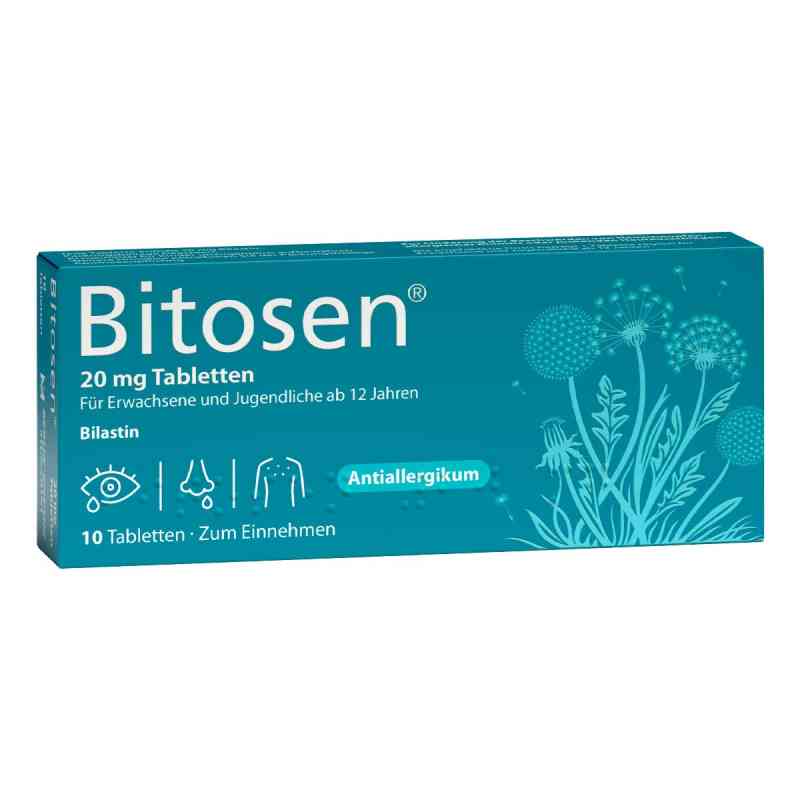 Bitosen 20 mg Tabletten bei Allergien 10 stk von BERLIN-CHEMIE AG PZN 18890483