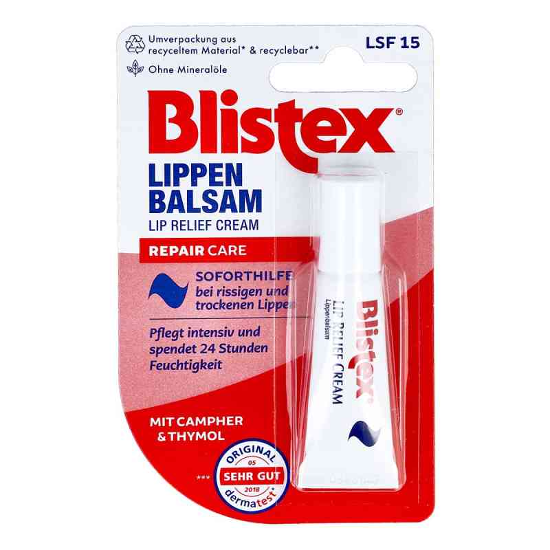 Blistex Lippenbalsam Lsf 15 Tube 6 ml von delta pronatura Dr. Krauss & Dr. PZN 13600055