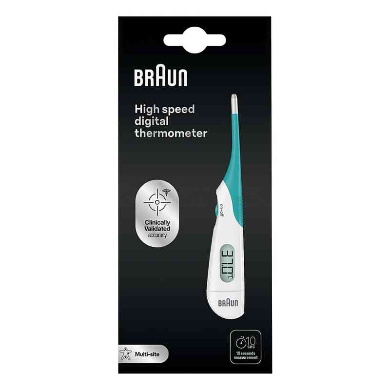 Braun Digital Thermometer 1 stk von KAZ Europe SA PZN 04608520