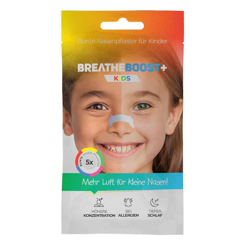 Breatheboost+ Kids Nasenpflaster Probeset 5 stk von AW Products GmbH PZN 08105760