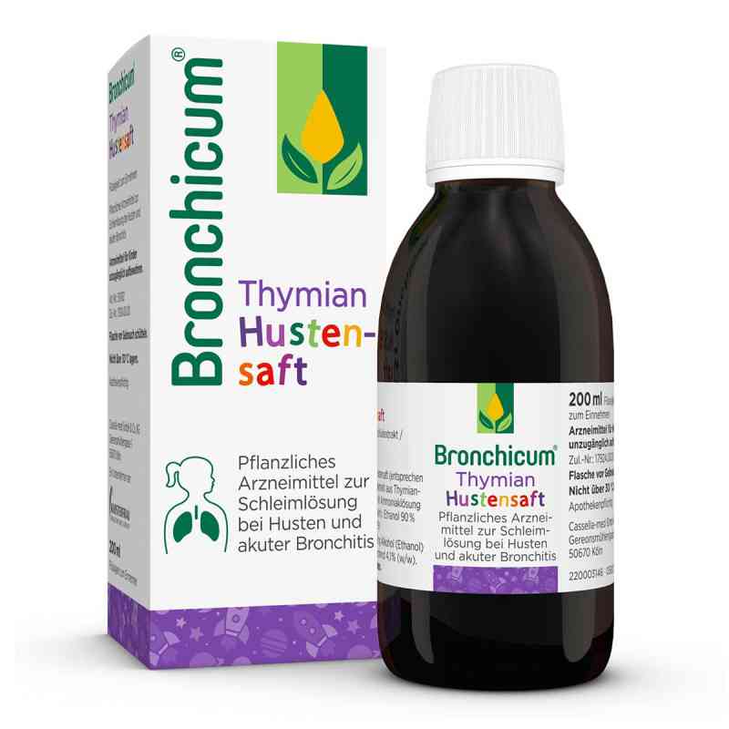 Bronchicum Thymian Hustensaft 200 ml von MCM KLOSTERFRAU Vertr. GmbH PZN 16699002
