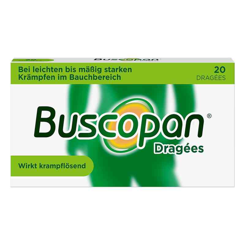 Buscopan Dragees bei Bauchschmerzen und Bauchkrämpfen 20 stk von A. Nattermann & Cie GmbH PZN 00161996
