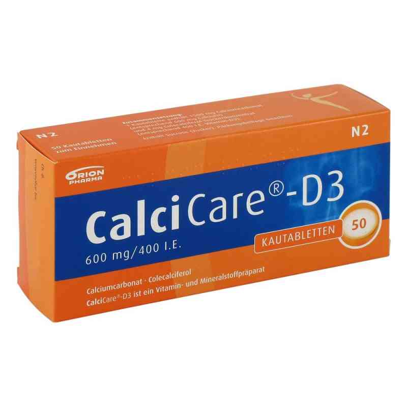 CalciCare-D3 600mg/400 internationale Einheiten 50 stk von ORION Pharma GmbH PZN 04787592