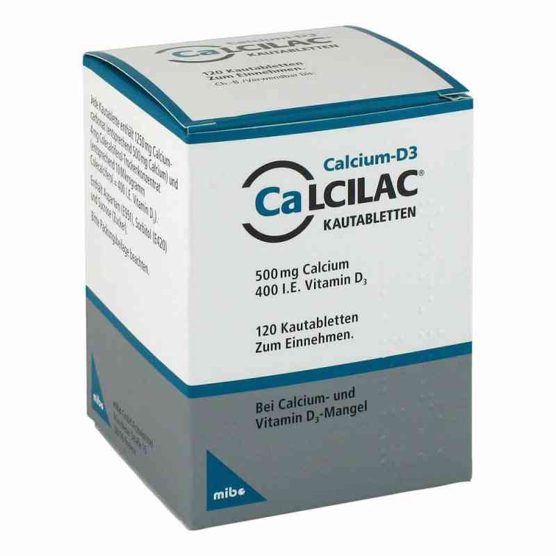 Calcilac 500mg/400 internationale Einheiten 120 stk von MIBE GmbH Arzneimittel PZN 09083097