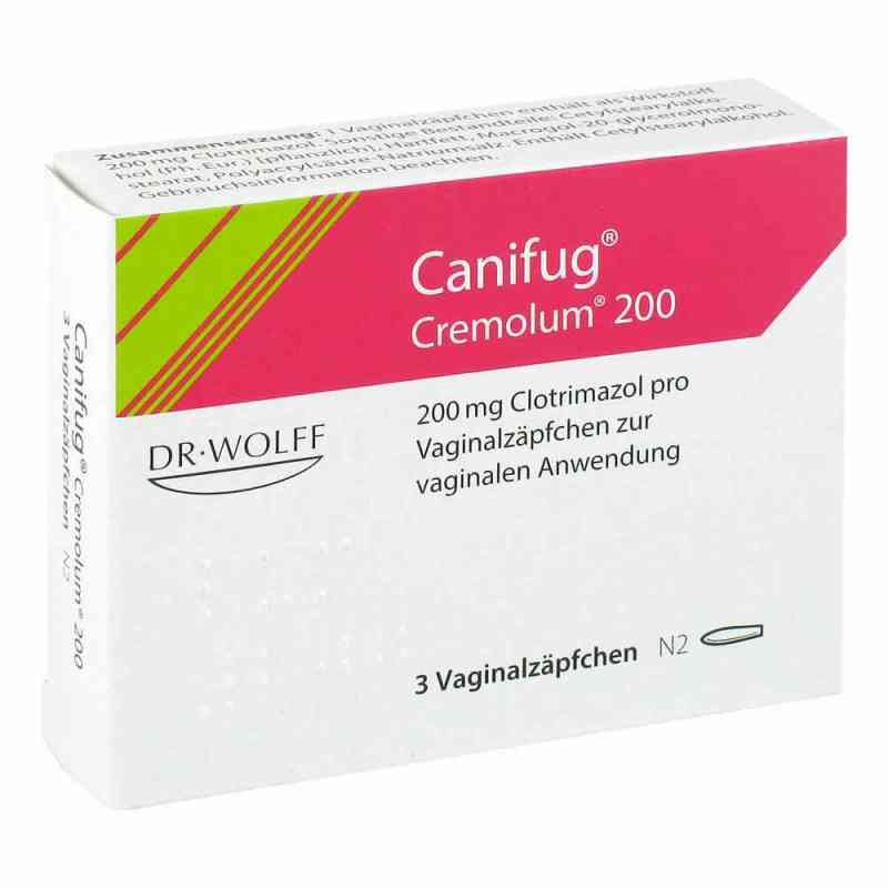 Canifug Cremolum 200 Vaginalsuppositorien 3 stk von Dr. August Wolff GmbH & Co.KG Arzneimittel PZN 06349933