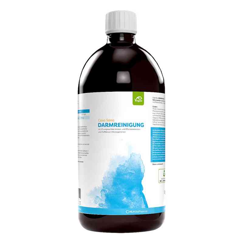 Casa Sana DARMREINIGUNG Konzentrat 1000 ml von HLH BioPharma GmbH PZN 04653012