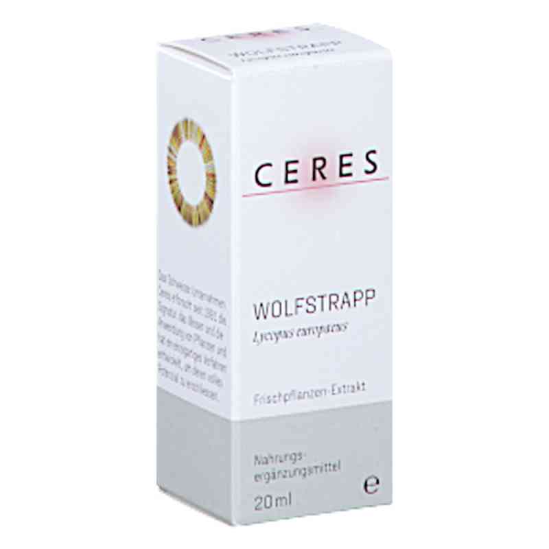 Ceres Wolfstrapp Lycopus Europaeus Extrakt Tropfen 20 ml von CERES Heilmittel GmbH PZN 19237549