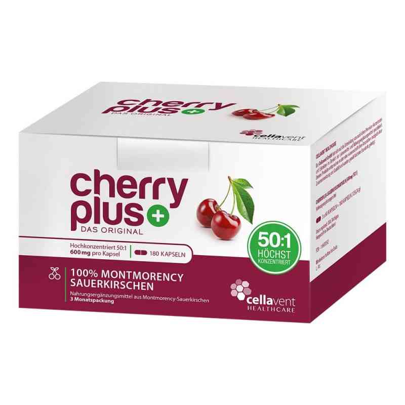 Cherryplus Montmorency Sauerkirschkapseln 180 stk von Cellavent Healthcare GmbH PZN 11668592