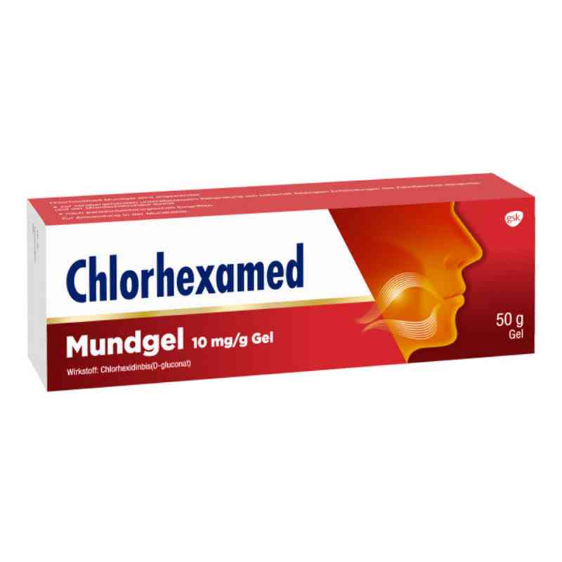 Chlorhexamed Mundgel 10mg/g Gel, 50g, mit Chlorhexidin 50 g von GlaxoSmithKline Consumer Healthc PZN 16013298