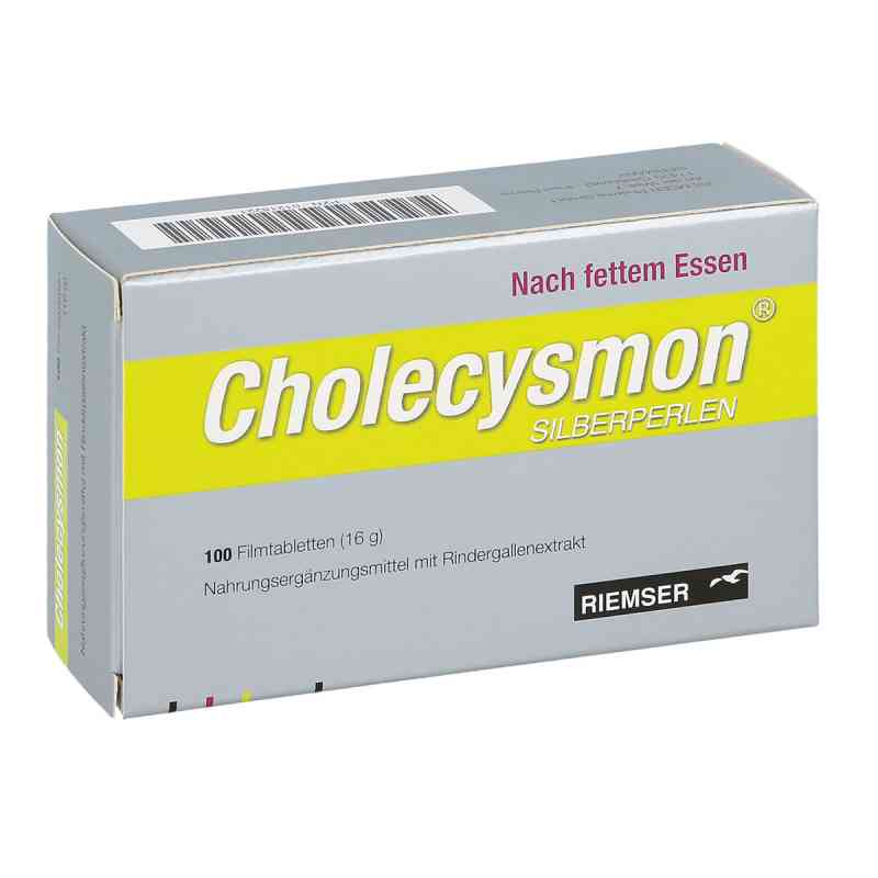 Cholecysmon Silberperlen 100 stk von Esteve Pharmaceuticals GmbH PZN 01218221