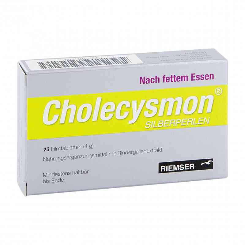 Cholecysmon Silberperlen 25 stk von Esteve Pharmaceuticals GmbH PZN 01217919