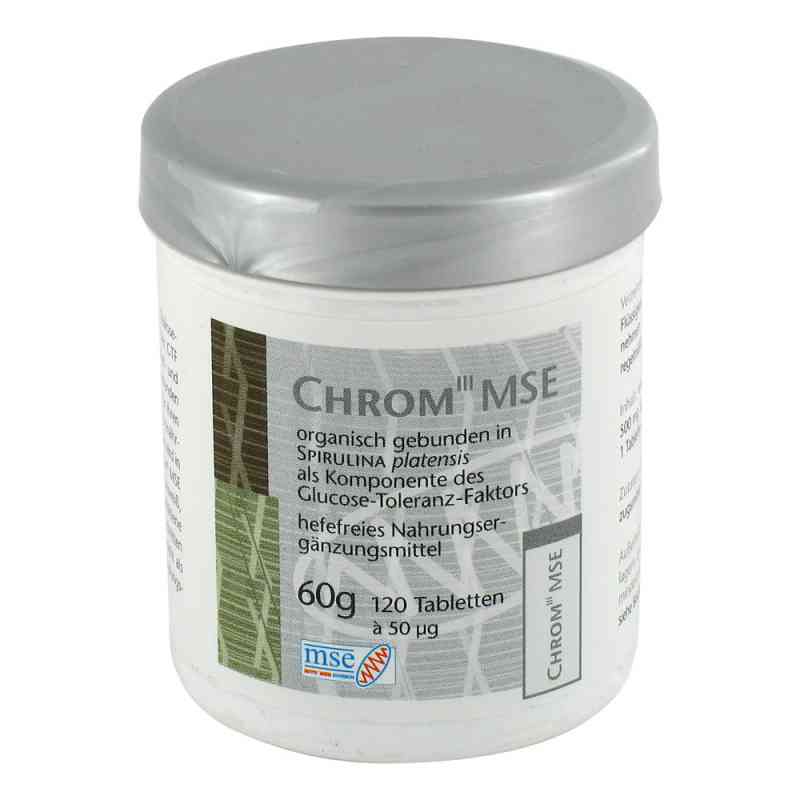 Chrom Iii Mse 50 [my]g Tabletten 120 stk von MSE Pharmazeutika GmbH PZN 03188820