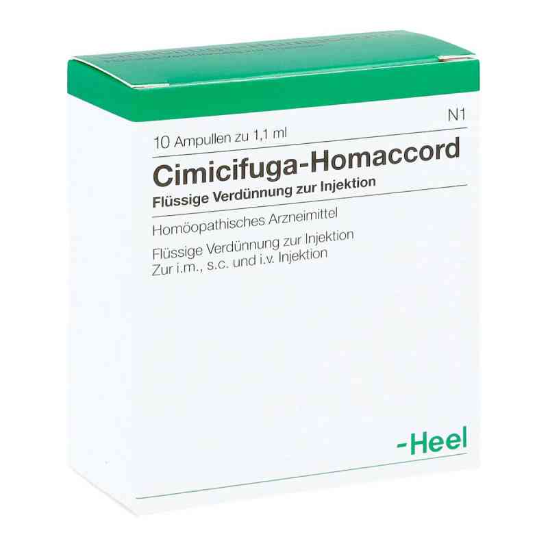 Cimicifuga Homaccord Ampullen 10 stk von Biologische Heilmittel Heel GmbH PZN 00215568