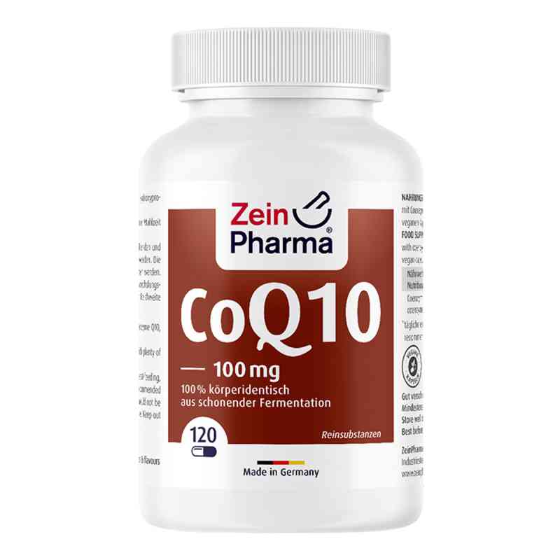 Coenzym Q10 100 mg Kapseln 120 stk von Zein Pharma - Germany GmbH PZN 06918408