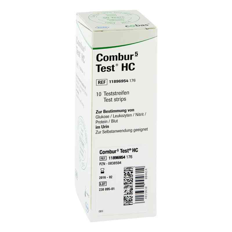 Combur 5 Test Hc Teststreifen 10 stk von Roche Diagnostics Deutschland GmbH PZN 00838594
