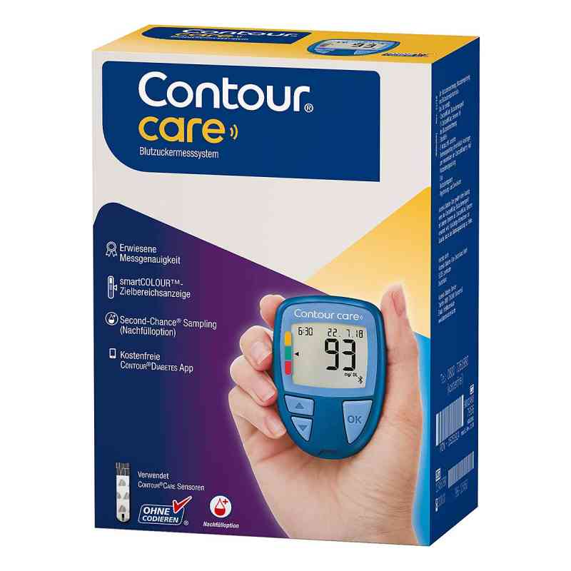 Contour Care Set Blutzuckermesssystem mg/dl 1 Pck von Ascensia Diabetes Care Deutschland GmbH PZN 15251908