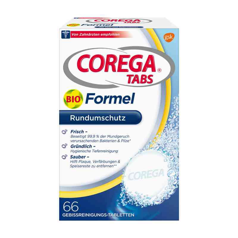 Corega Tabs Tabletten 66 stk von GlaxoSmithKline Consumer Healthc PZN 02241535