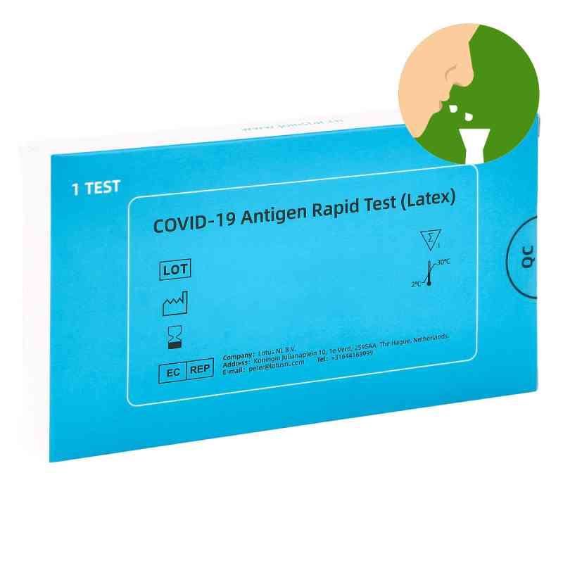 COVID-19 Antigen Saliva Schnelltest (Latex) Spucktest 1 stk von care impuls Vertriebs GmbH - CIV PZN 17197952