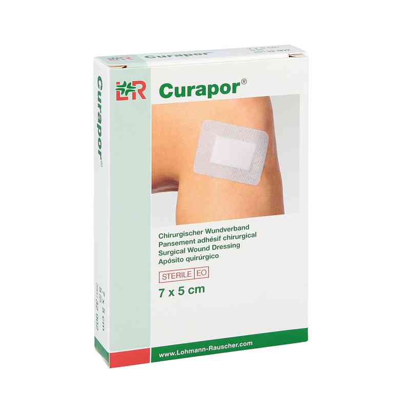 Curapor Wundverband steril chirurgisch 5x7 cm 5 stk von Lohmann & Rauscher GmbH & Co.KG PZN 10756905
