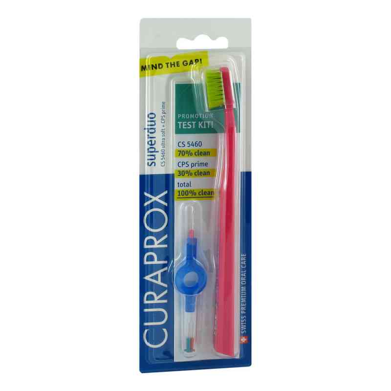 Curaprox Cs 5460 superduo 1 Zahnbürste+3 Cps 1 Pck von Curaden Germany GmbH PZN 11048748