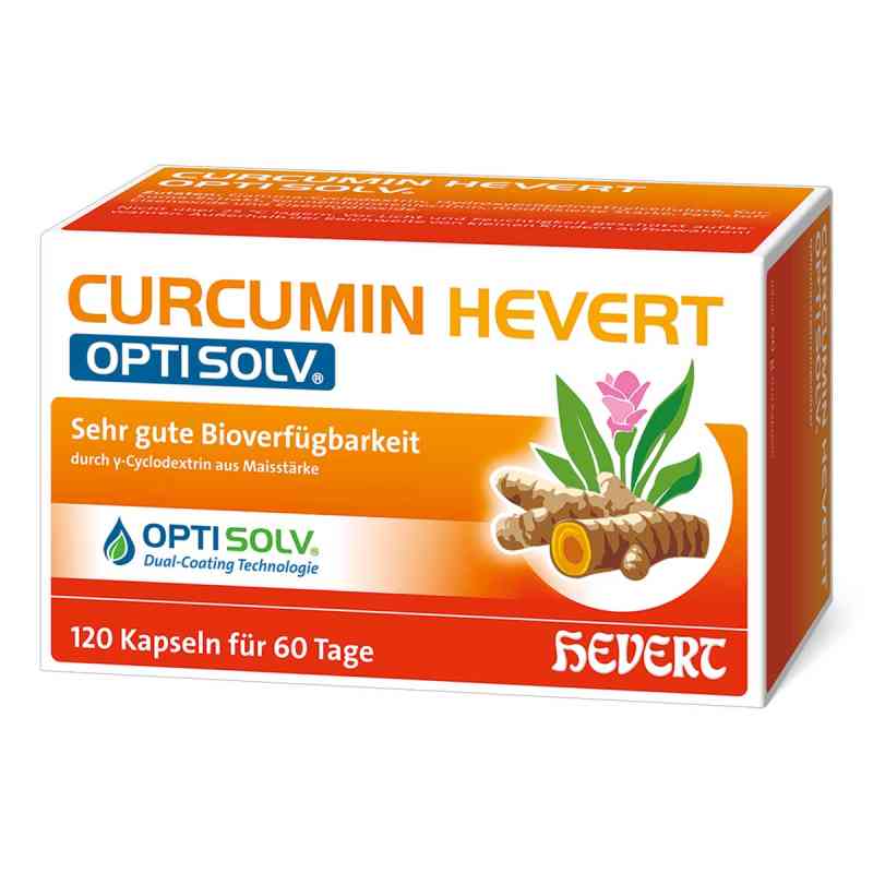 Curcumin Hevert Optisolv Kapseln 120 stk von Hevert-Arzneimittel GmbH & Co. KG PZN 19709824