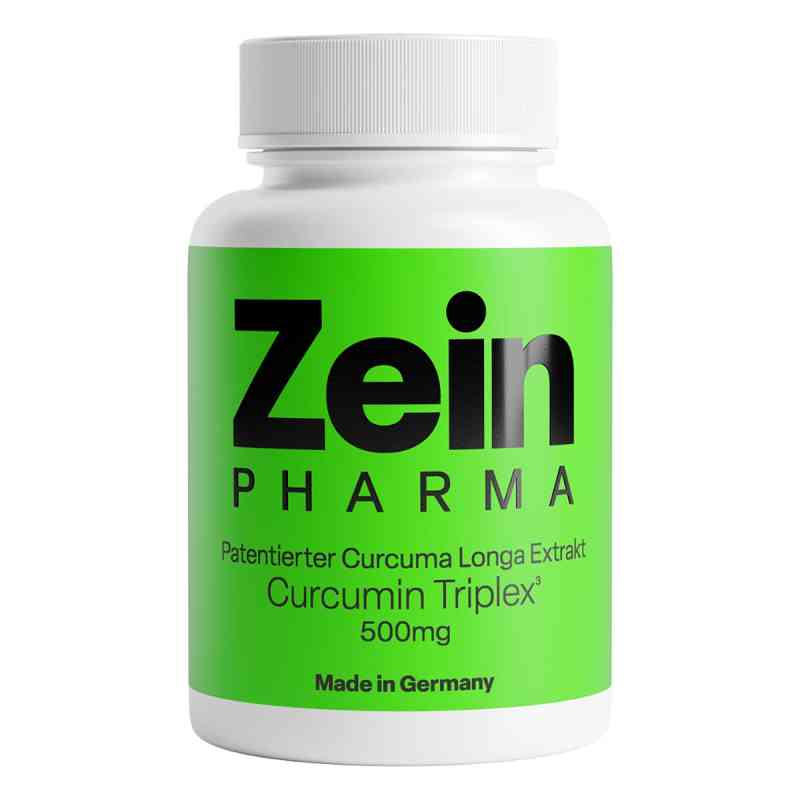 Curcumin Triplex³ mit patentiertem Curcuma Longa Extrakt 500mg 40 stk von ZeinPharma Germany GmbH PZN 08405162