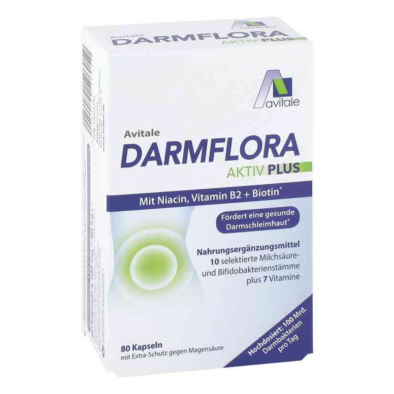 Darmflora Aktiv Plus 100 Mrd.bakterien+7 Vitamine 80 stk von Avitale GmbH PZN 14025392