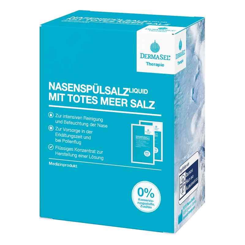 Dermasel Therapie Totes Meer Nasenspülsalz liquid 20 stk von MCM KLOSTERFRAU Vertr. GmbH PZN 14242416