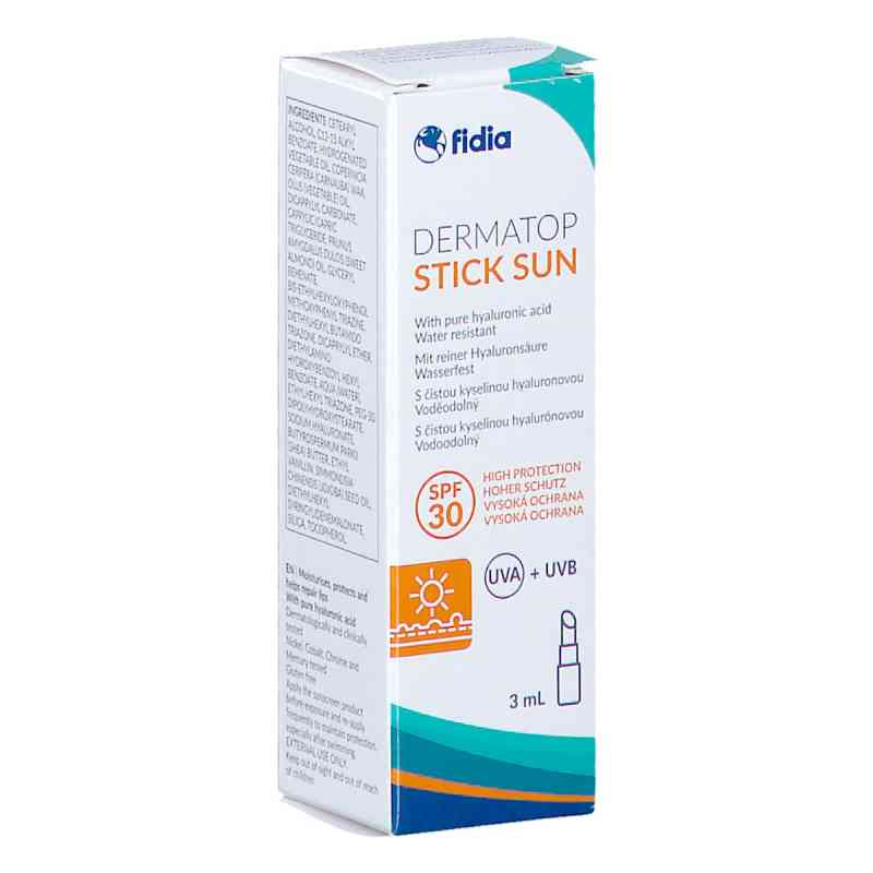 Dermatop Stick Sun Lsf 30 3 ml von Fidia Pharma GmbH PZN 19772389