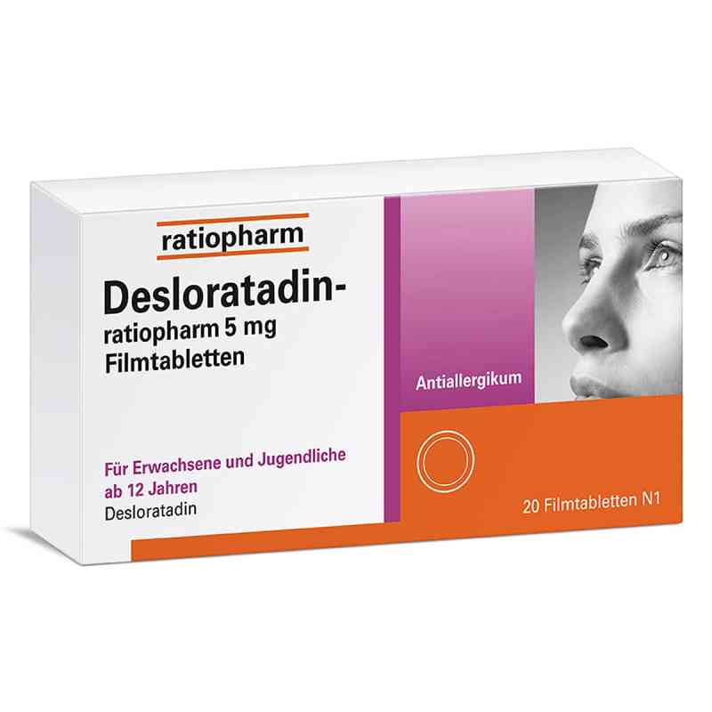Desloratadin-ratiopharm 5 mg Filmtabletten 20 stk von ratiopharm GmbH PZN 15397598