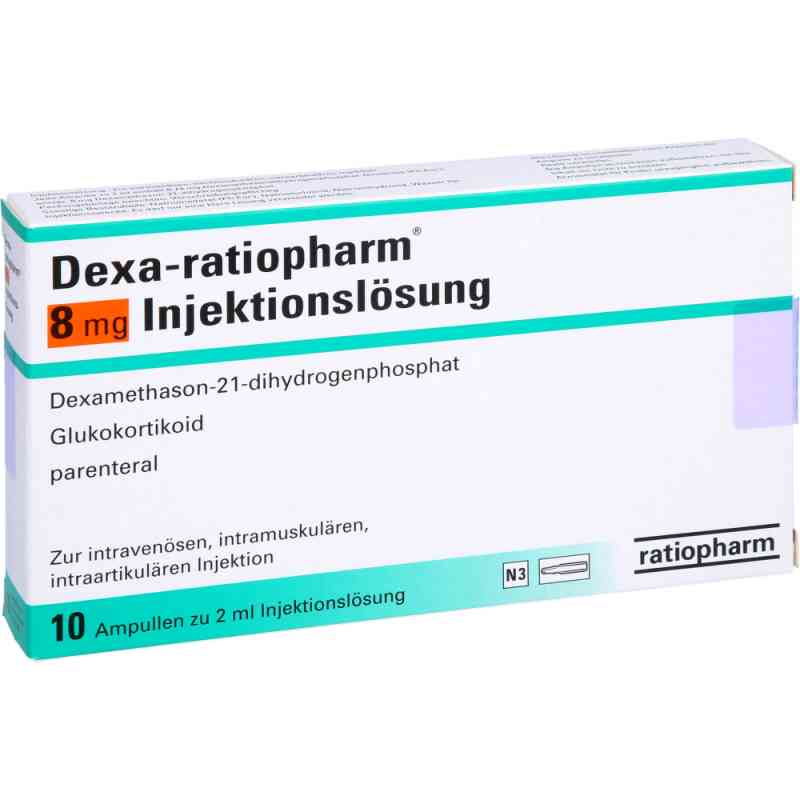 Dexa Ratiopharm 8 mg Injektionslösung Ampullen 10 stk von ratiopharm GmbH PZN 04907990
