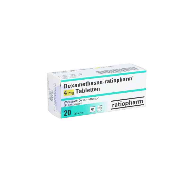 Dexamethason-ratiopharm 4 mg Tabletten 20 stk von ratiopharm GmbH PZN 02214739