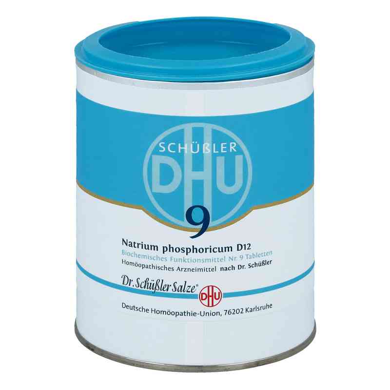 DHU 9 Natrium phosph. D12 Tabletten 1000 stk von DHU-Arzneimittel GmbH & Co. KG PZN 00274602