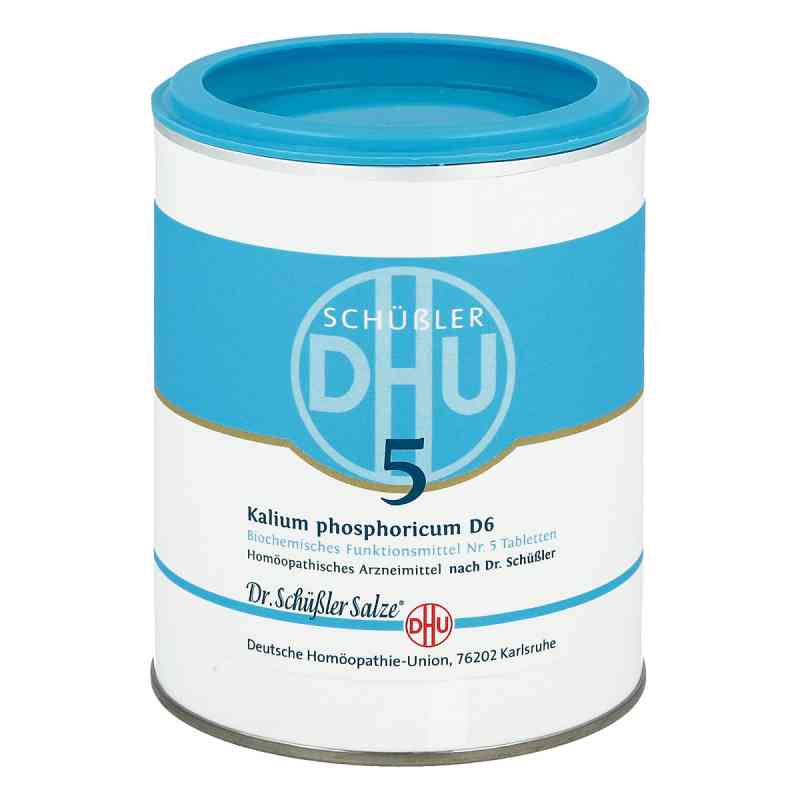 DHU Schüßler Salz Nummer 5 Kalium phosphoricum D6 1000 stk von DHU-Arzneimittel GmbH & Co. KG PZN 00274186