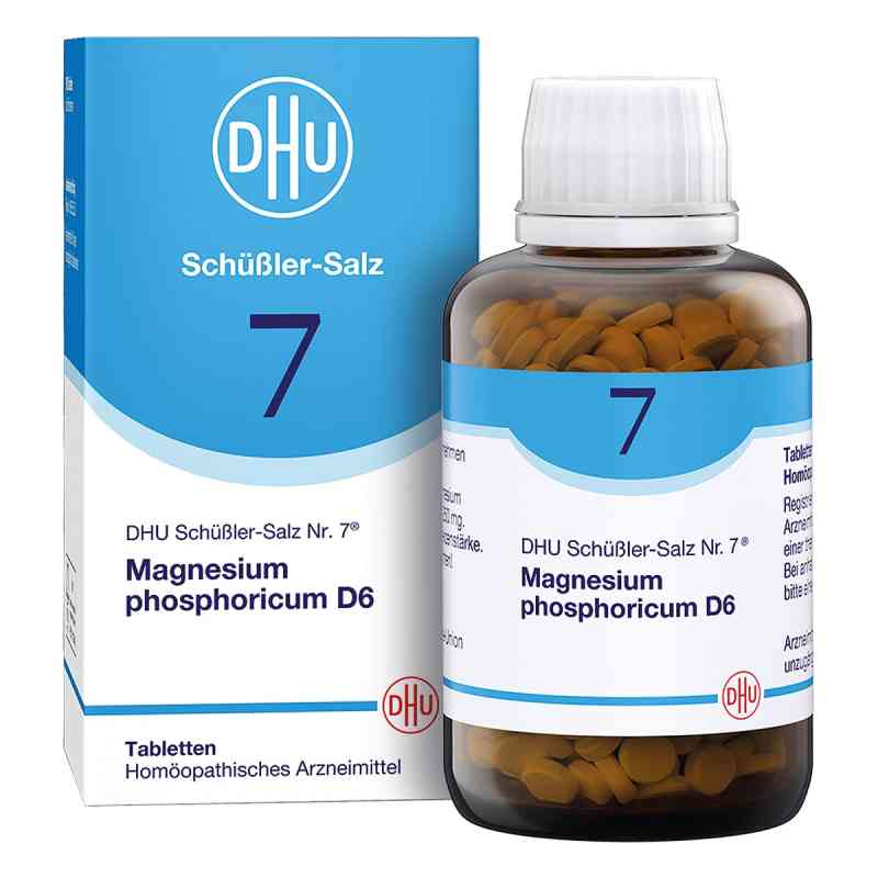DHU Schüßler-Salz Nummer 7 Magnesium phosphoricum D6 900 Tablett 900 stk von DHU-Arzneimittel GmbH & Co. KG PZN 18182645