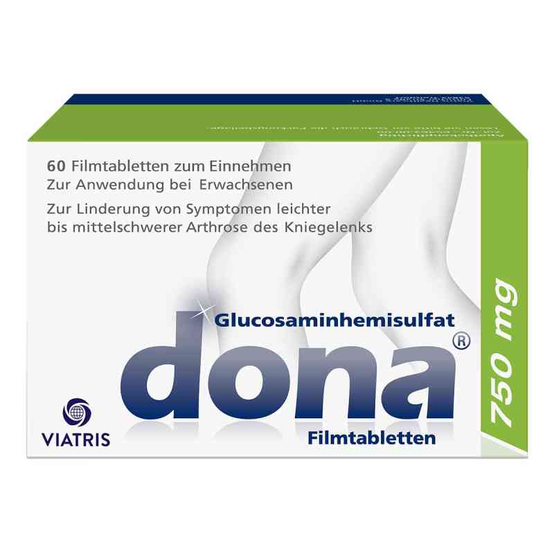 Dona 750 mg bei leichter bis mittelschwerer Knie-Arthrose 60 stk von Viatris Healthcare GmbH PZN 02334389