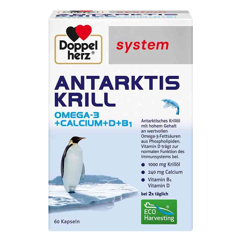 Doppelherz Antarktis Krill system Kapseln 60 stk von Queisser Pharma GmbH & Co. KG PZN 01445922