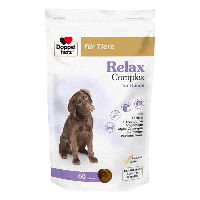 Doppelherz Für Tiere Relax Complex Chews F.hunde 60 stk von Queisser Pharma GmbH & Co. KG PZN 18824931