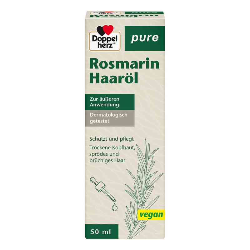 Doppelherz Rosmarin Haaröl Pure 50 ml von Queisser Pharma GmbH & Co. KG PZN 19288506
