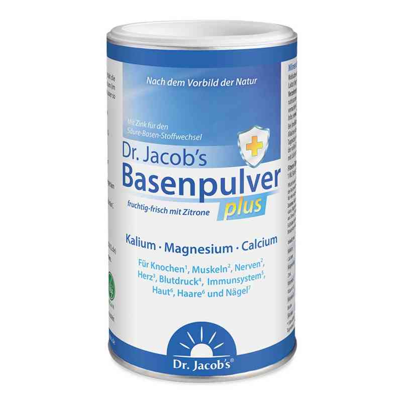 Dr. Jacob's Basenpulver plus Kalium Magnesium Calcium Citrat 300 g von Dr. Jacob's Medical GmbH PZN 03074878